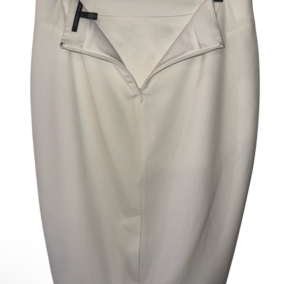 VS Victoria Secret White Pencil Midi Skirt - Picture 2 of 5